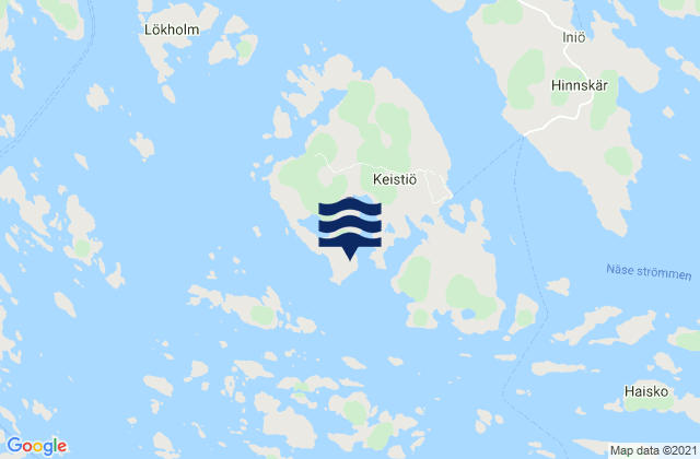 Skagen, Finlandの潮見表地図