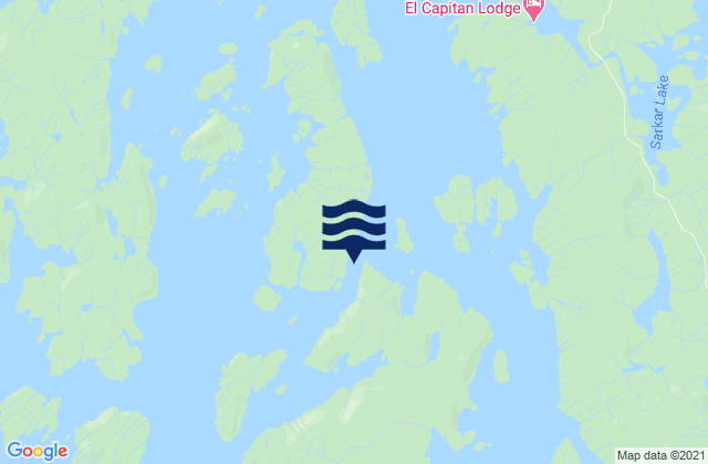 Skookumchuck, United Statesの潮見表地図