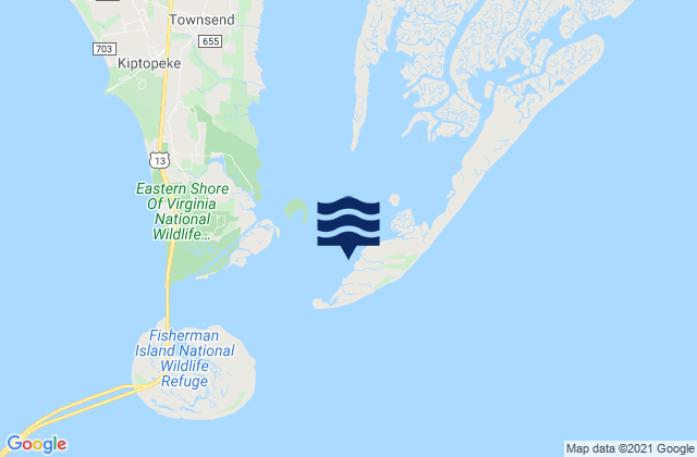 Smith Island (coast Guard Station), United Statesの潮見表地図