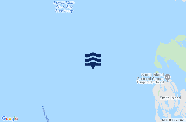 Smith Island 3.6 n.mi. northwest of, United Statesの潮見表地図