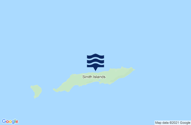 Smith Island, United Statesの潮見表地図