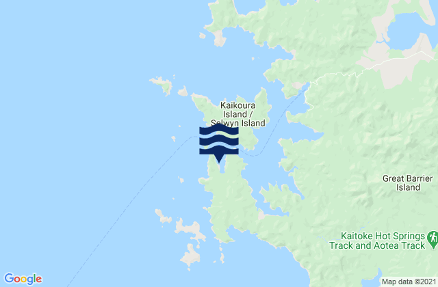 Smokehouse Bay, New Zealandの潮見表地図