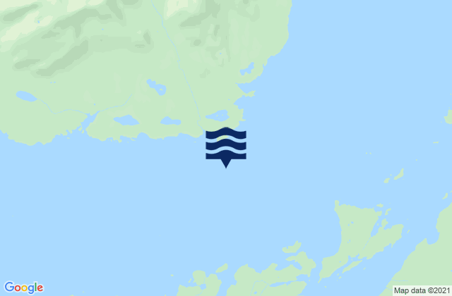 Snipe Island, United Statesの潮見表地図
