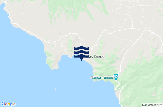 Soro, Indonesiaの潮見表地図