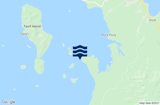 Soroken, Papua New Guineaの潮見表地図