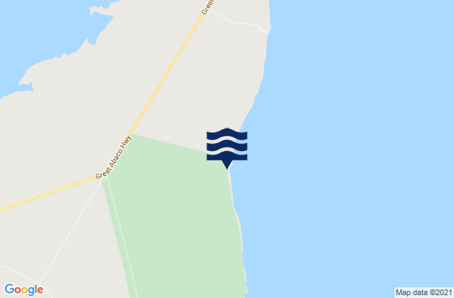 South Abaco District, Bahamasの潮見表地図