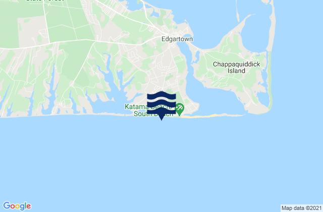 South Beach State Park, United Statesの潮見表地図