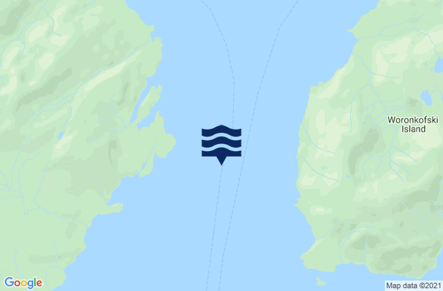 South Craig Point, United Statesの潮見表地図