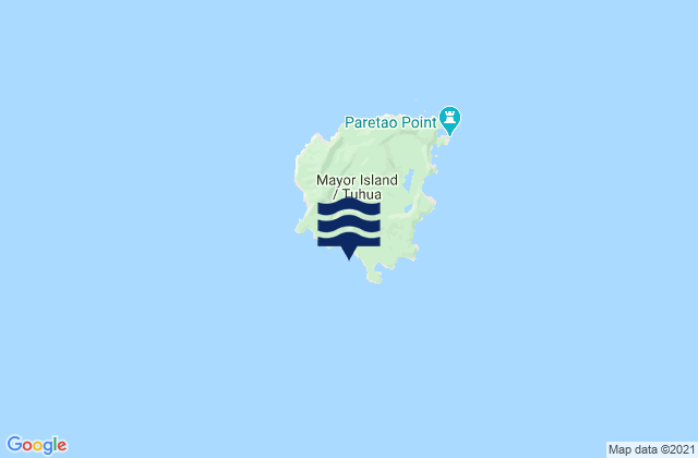 South East Bay (Opo), New Zealandの潮見表地図