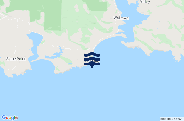 South Head, New Zealandの潮見表地図