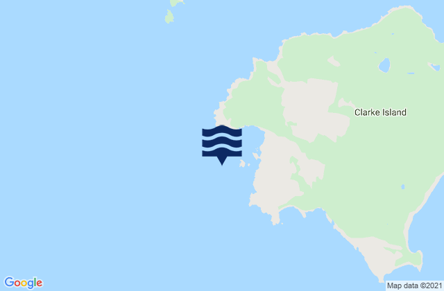 Spike Island, Australiaの潮見表地図