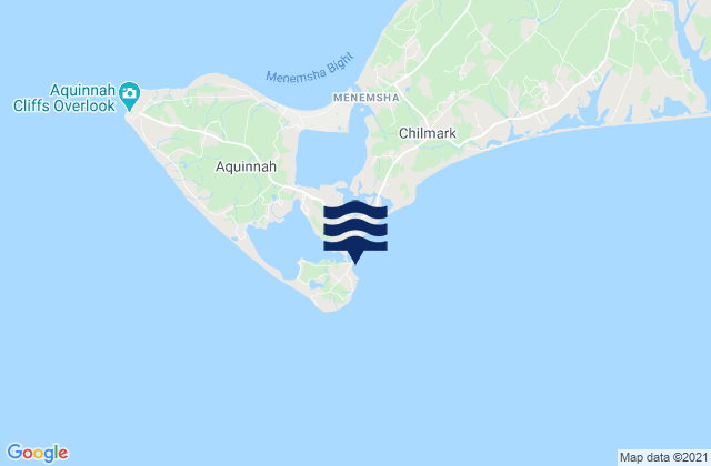 Squibnocket Point, United Statesの潮見表地図