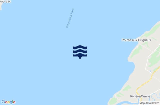 St-Lawrence Mooring, Canadaの潮見表地図