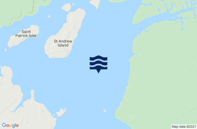 St George Basin, Australiaの潮見表地図