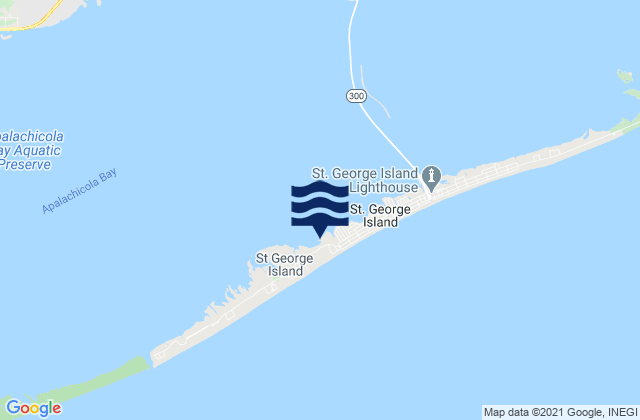 St George Island 12th St W (Bayside), United Statesの潮見表地図