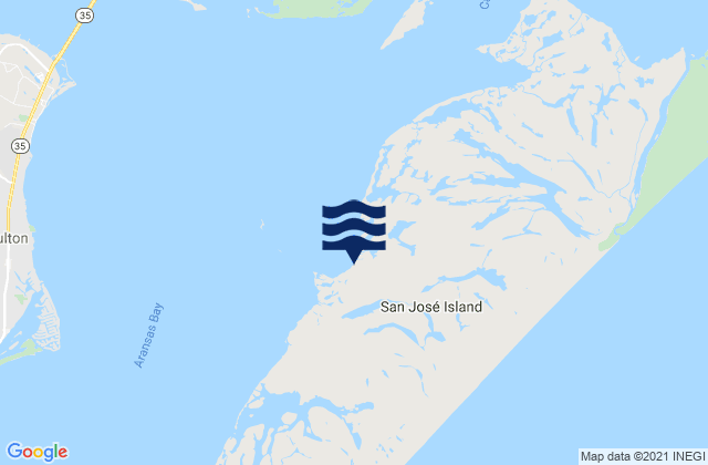 St Joe s Island, United Statesの潮見表地図