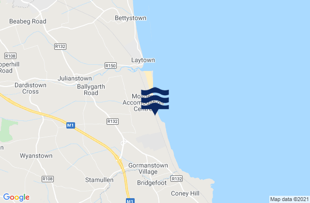 Stamullin, Irelandの潮見表地図