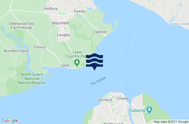 Stansore Point, United Kingdomの潮見表地図