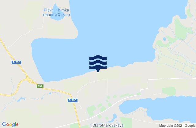 Starotitarovskaya, Russiaの潮見表地図