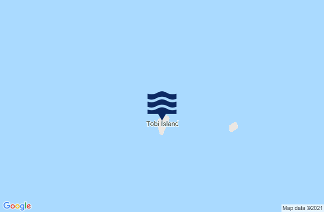 State of Hatohobei, Palauの潮見表地図