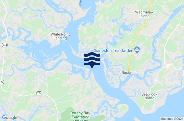 Steamboat Landing Steamboat Creek, United Statesの潮見表地図