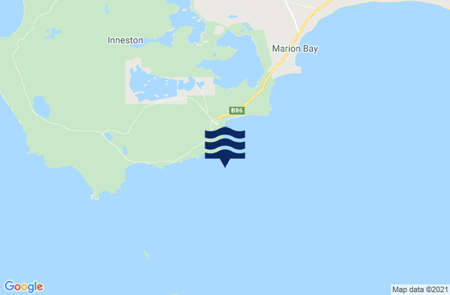 Stenhouse Bay, Australiaの潮見表地図