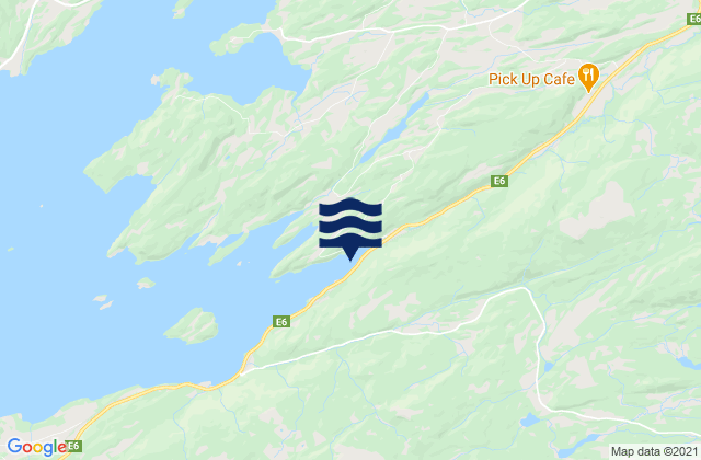 Stjørdal, Norwayの潮見表地図
