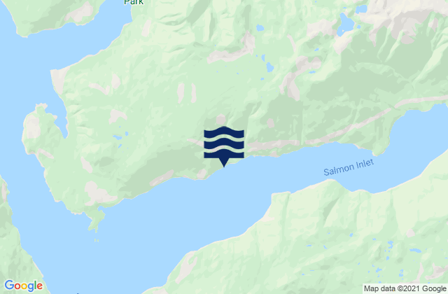 Storm Bay, Canadaの潮見表地図