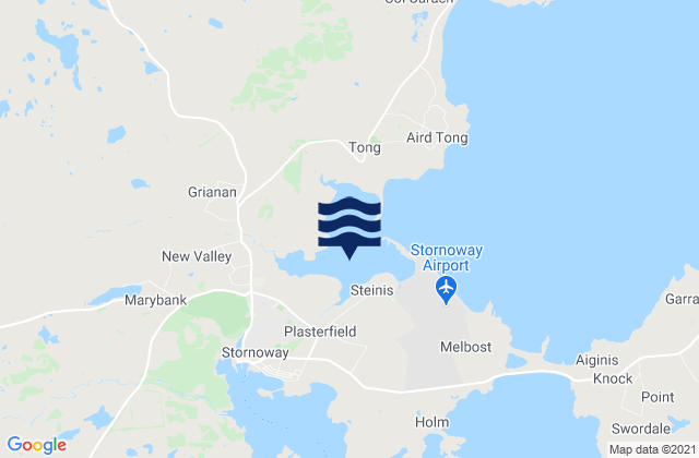 Stornoway (Isle of Lewis), United Kingdomの潮見表地図