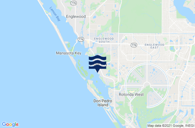 Stump Pass Marina, United Statesの潮見表地図