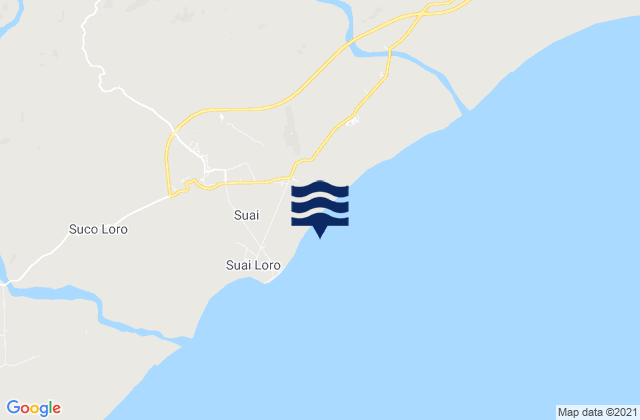 Suai, Timor Lesteの潮見表地図
