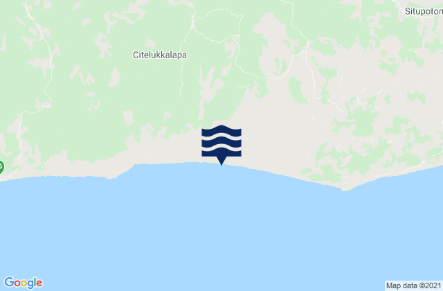 Sudimanik, Indonesiaの潮見表地図