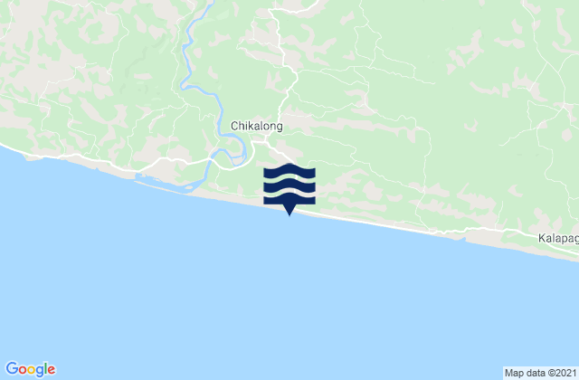 Sukahaji Satu, Indonesiaの潮見表地図