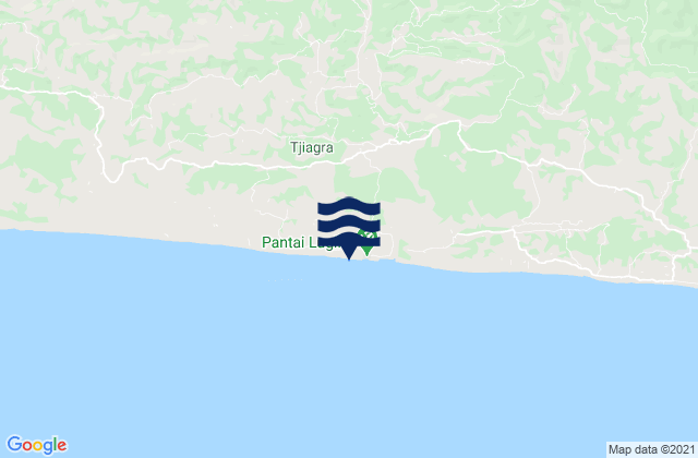Sukarama, Indonesiaの潮見表地図