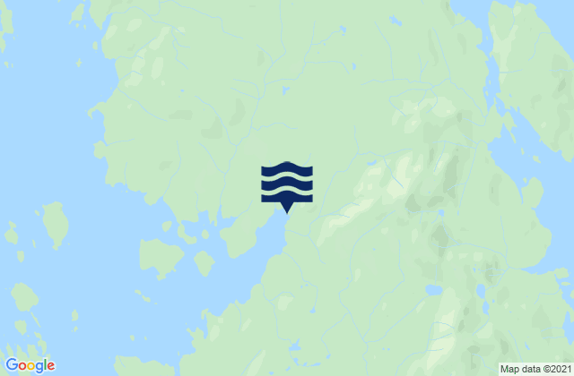 Sukkwan Island, United Statesの潮見表地図