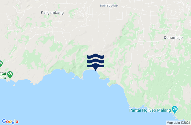 Sumbertimo, Indonesiaの潮見表地図