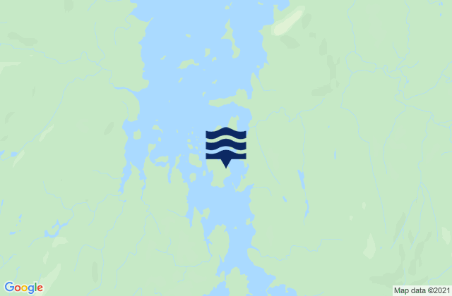 Summit Island, United Statesの潮見表地図