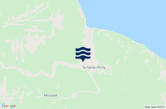 Sungaiguntung, Indonesiaの潮見表地図