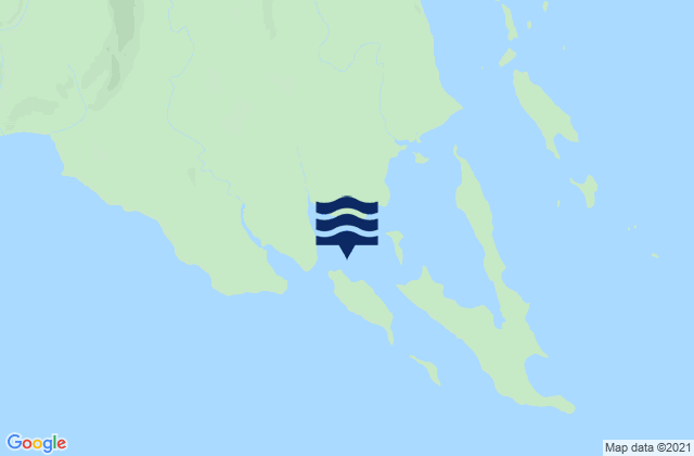 Swanson Harbor, United Statesの潮見表地図