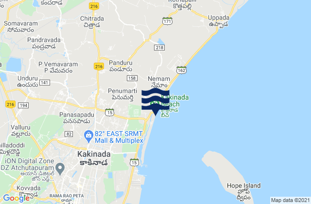 Sāmalkot, Indiaの潮見表地図