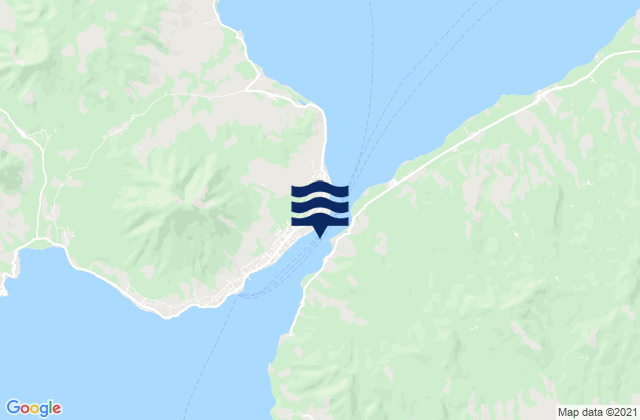 Tabali, Indonesiaの潮見表地図