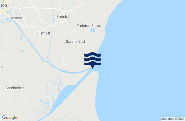 Tabs Head, United Kingdomの潮見表地図