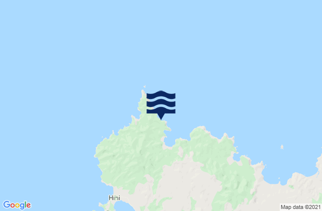 Taemaro Bay, New Zealandの潮見表地図