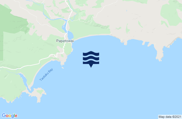 Tahakopa Bay, New Zealandの潮見表地図