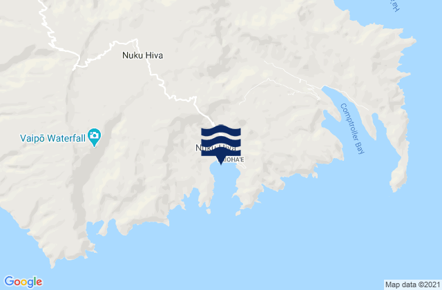 Taihoae Islands, French Polynesiaの潮見表地図