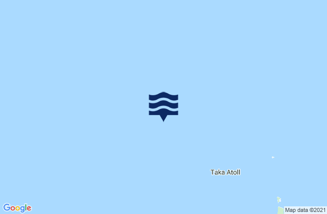 Taka Atoll, Marshall Islandsの潮見表地図