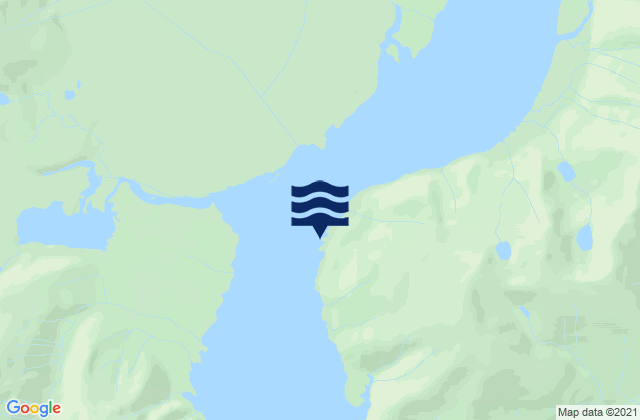 Taku Point Taku Inlet, United Statesの潮見表地図