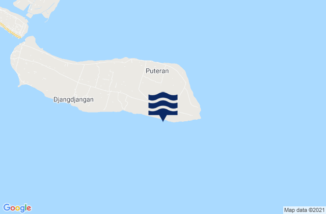 Talaga, Indonesiaの潮見表地図