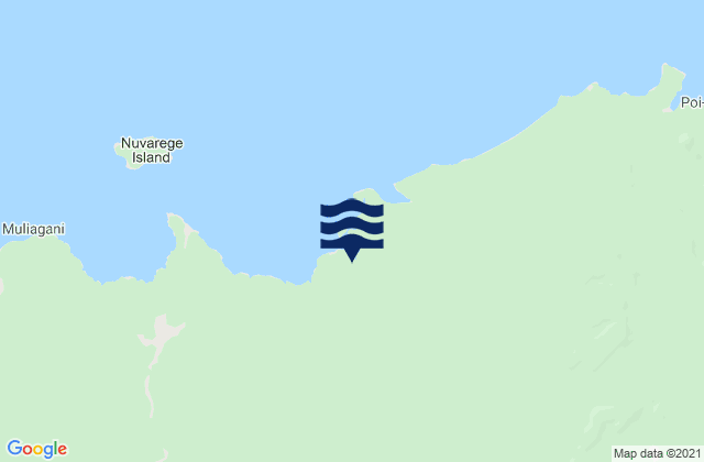 Talasea, Papua New Guineaの潮見表地図