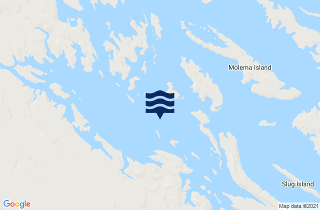 Talbot Bay, Australiaの潮見表地図